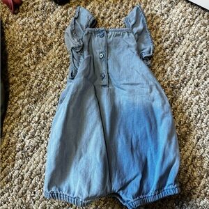 GAP Light Blue baby Romper